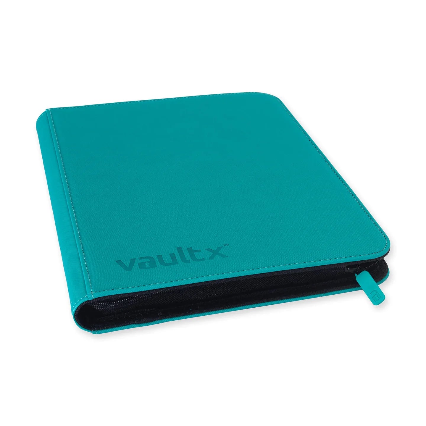 VaultX Exo-Tec Zip Binder - 9 Pocket - Ocean Blue (Teal)