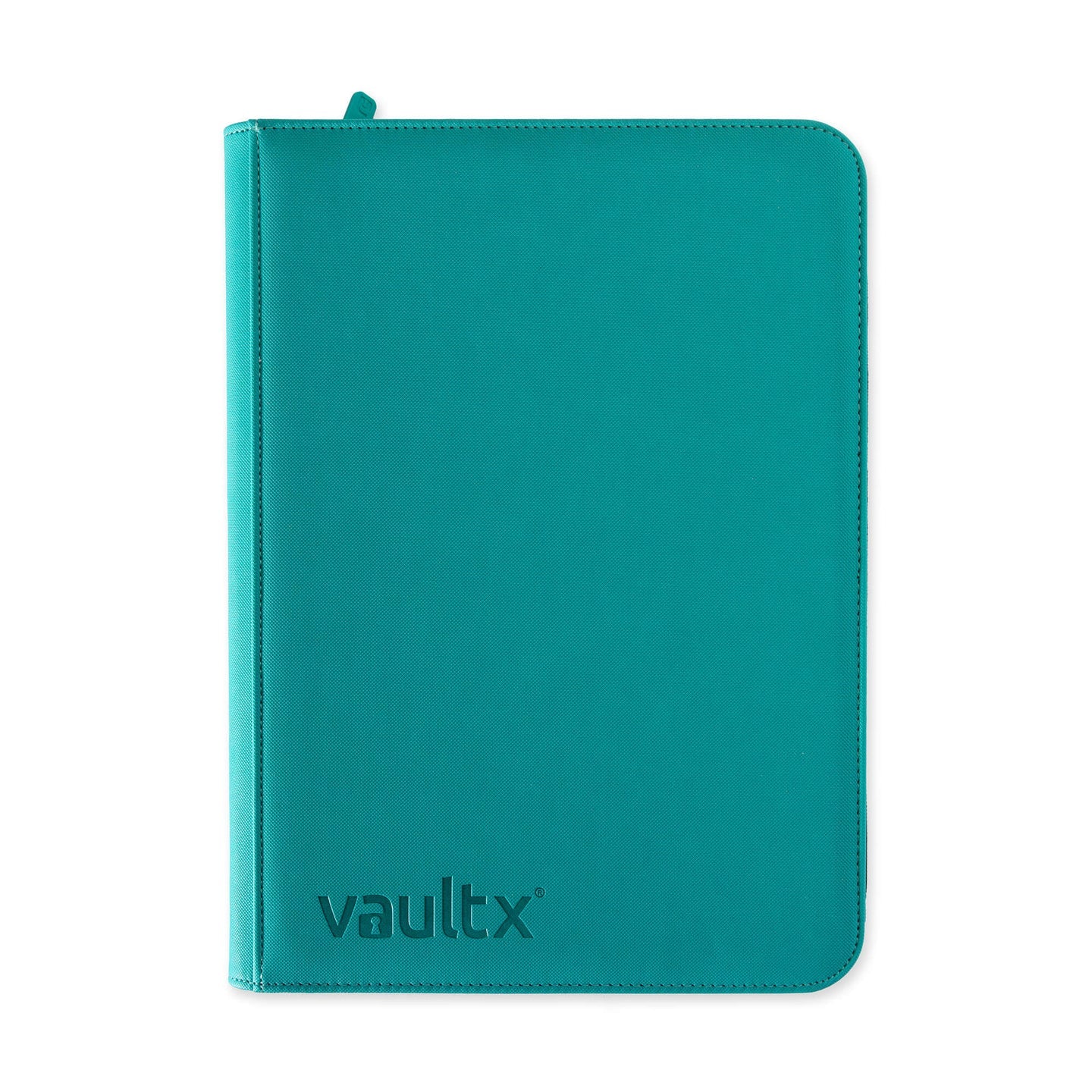 VaultX Exo-Tec Zip Binder - 9 Pocket - Ocean Blue (Teal)