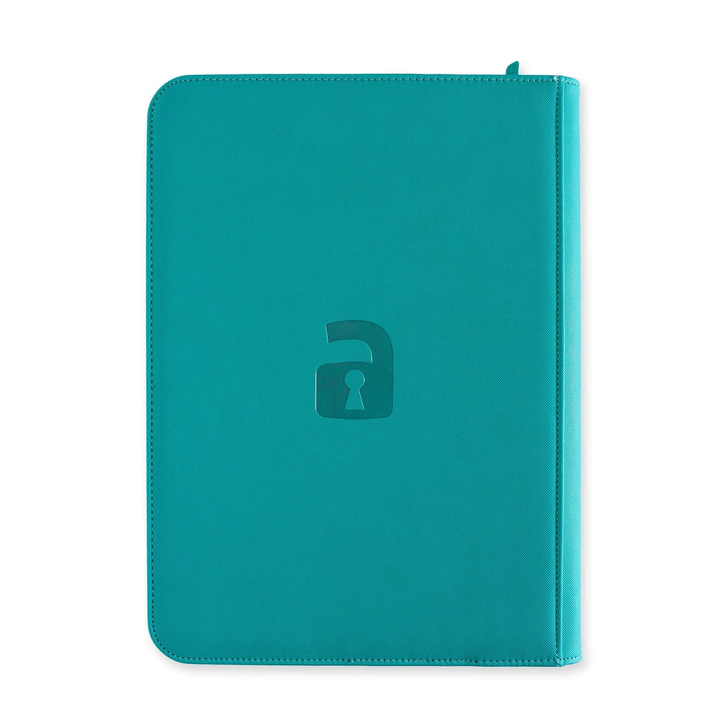 VaultX Exo-Tec Zip Binder - 9 Pocket - Ocean Blue (Teal)