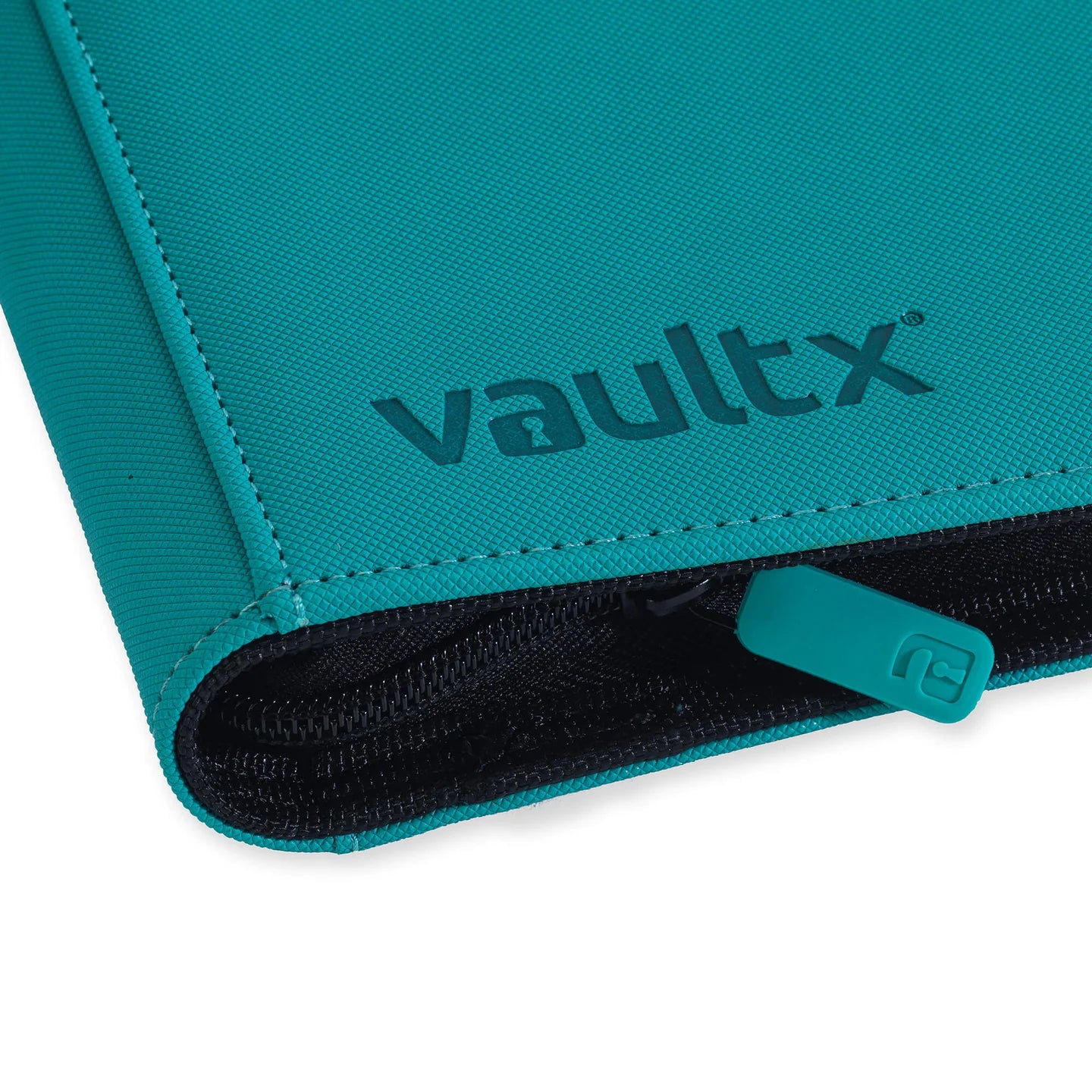 VaultX Exo-Tec Zip Binder - 4 Pocket - Ocean Blue (Teal)