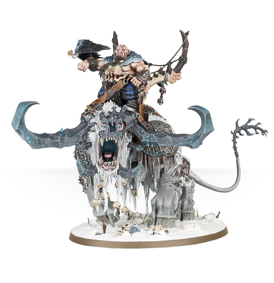Ogor Mawtribes: Frostlord on Stonehorn - Loaded Dice