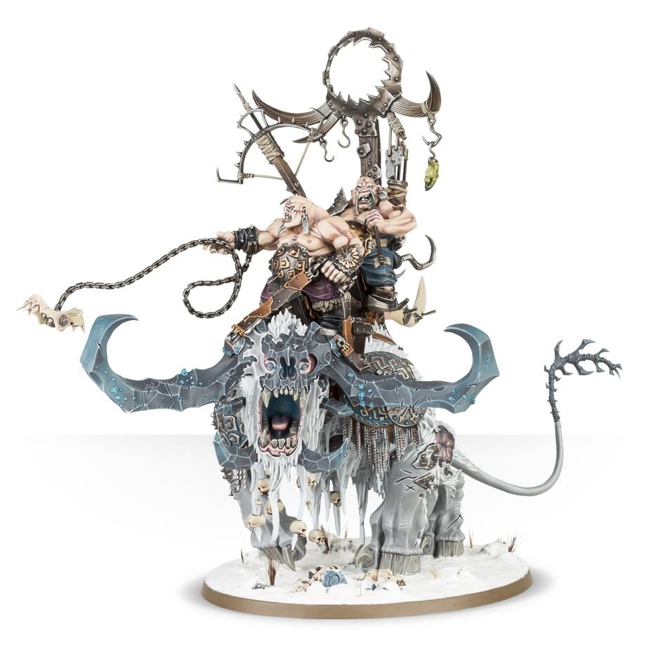 Ogor Mawtribes: Frostlord on Stonehorn - Loaded Dice