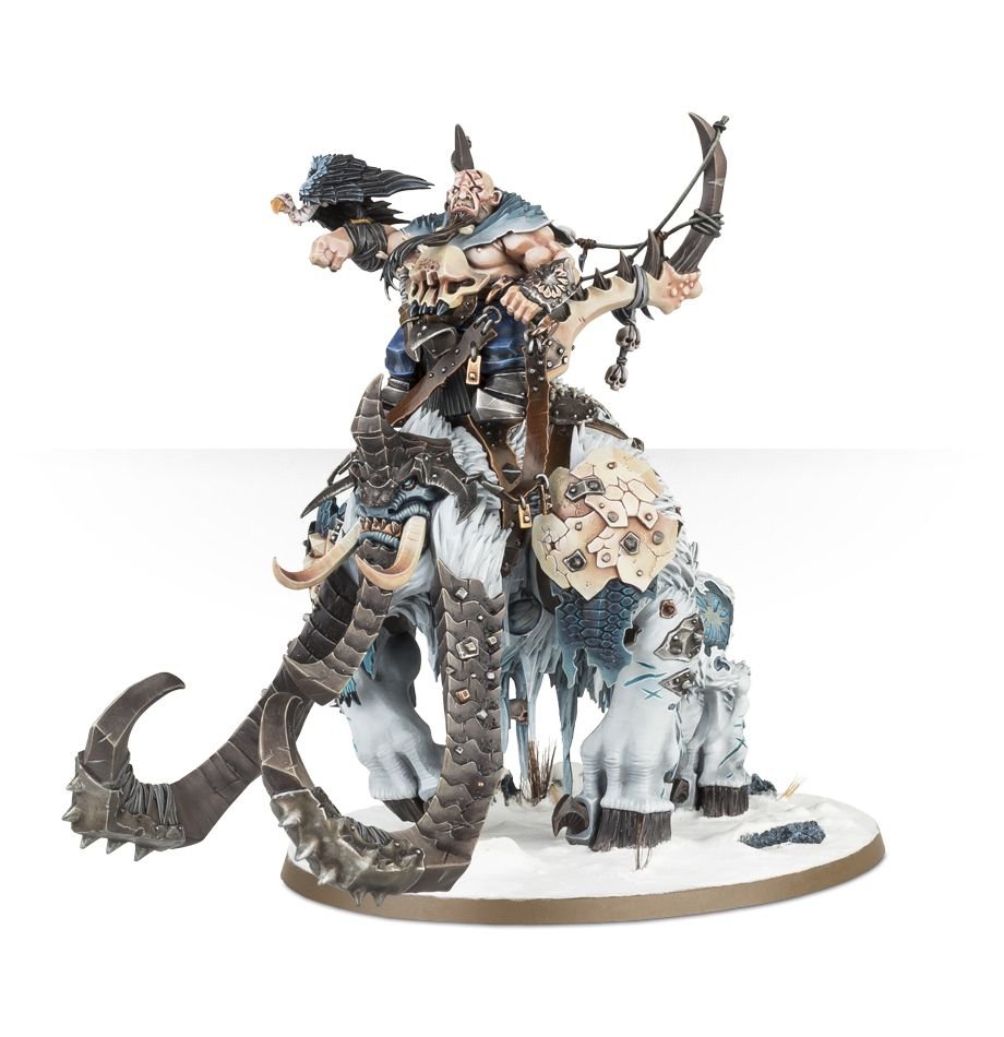 Ogor Mawtribes: Frostlord on Stonehorn - Loaded Dice
