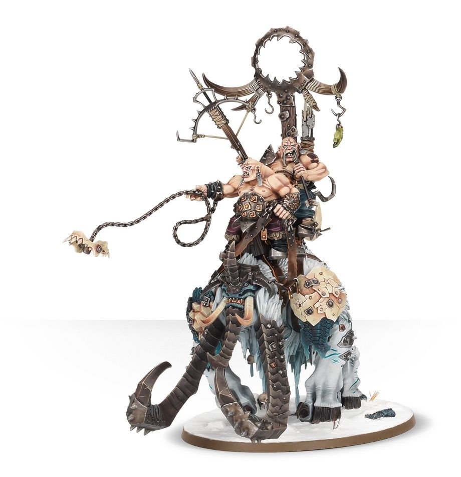 Ogor Mawtribes: Frostlord on Stonehorn - Loaded Dice