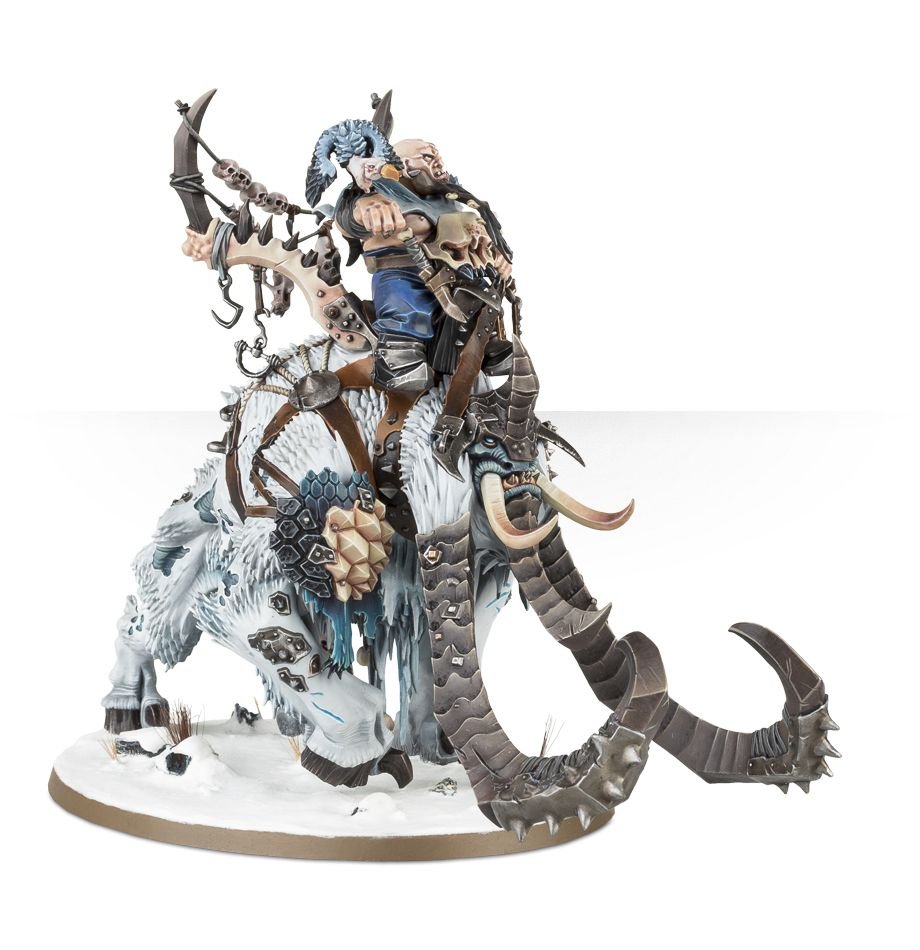 Ogor Mawtribes: Frostlord on Stonehorn - Loaded Dice