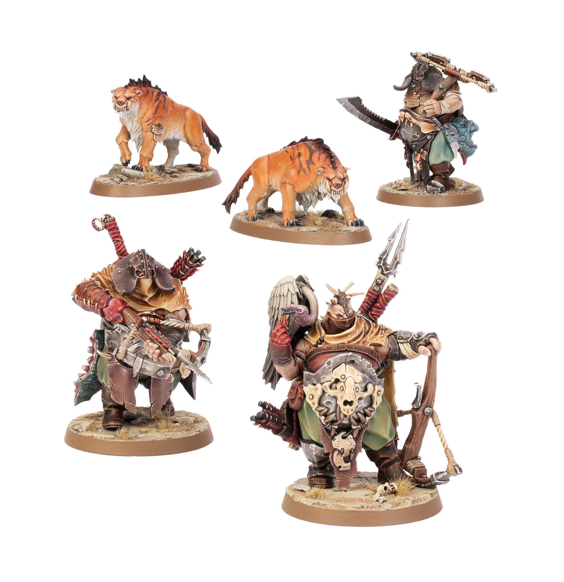 Ogor Mawtribes: Hunters with Sabrefangs - Loaded Dice