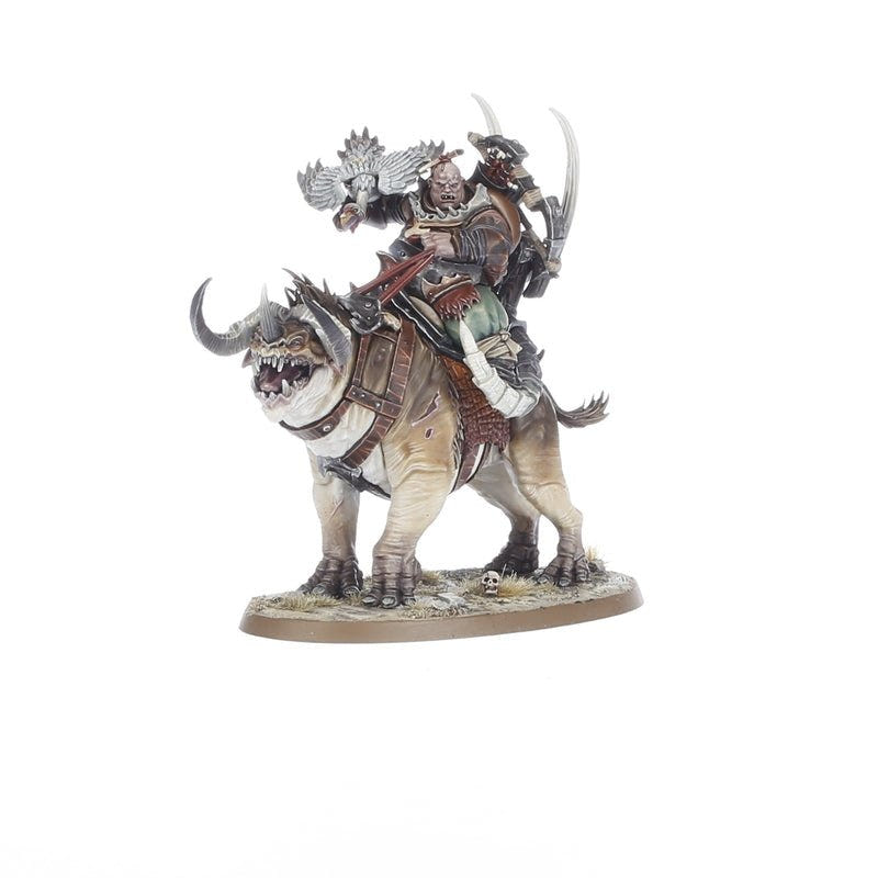 Ogor Mawtribes: Maulbeast Raiders painted miniature - Loaded Dice