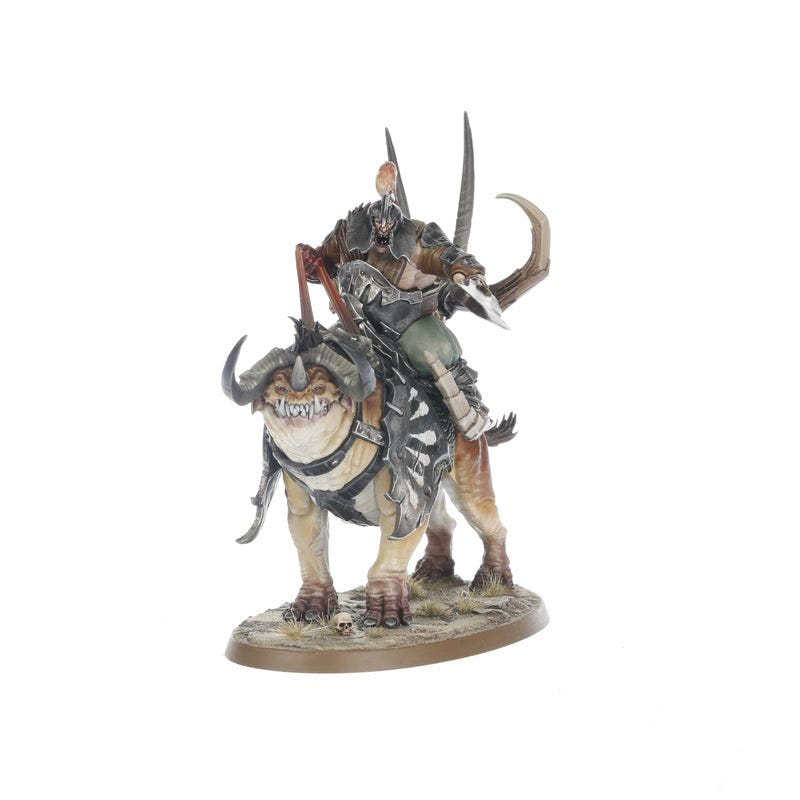 Ogor Mawtribes: Maulbeast Raiders painted miniature - Loaded Dice