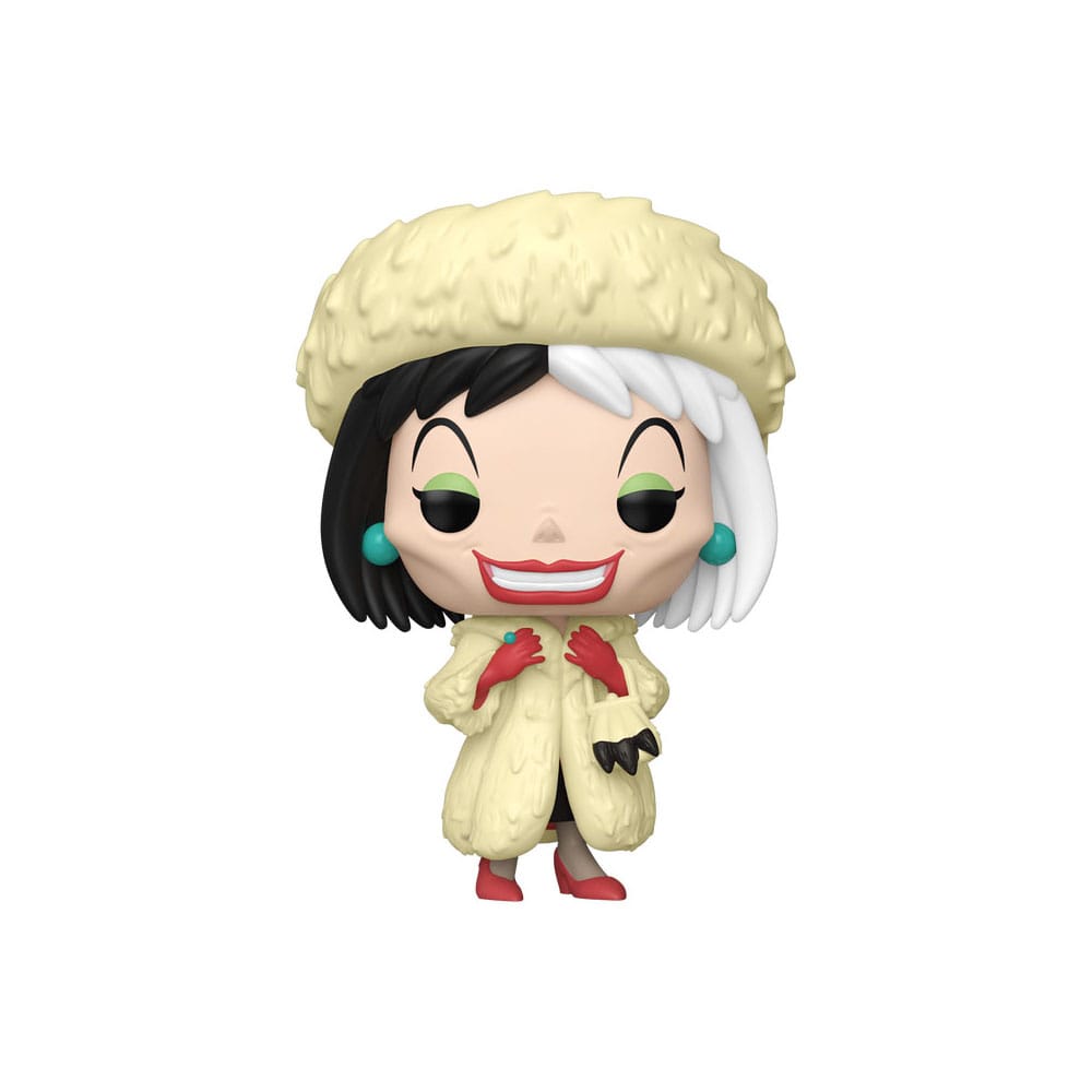 One Hundred and One Dalmatians POP! Vinyl Figures Cruella De Vil 9 cm – Sealed Case of 6 (with Chase chance)