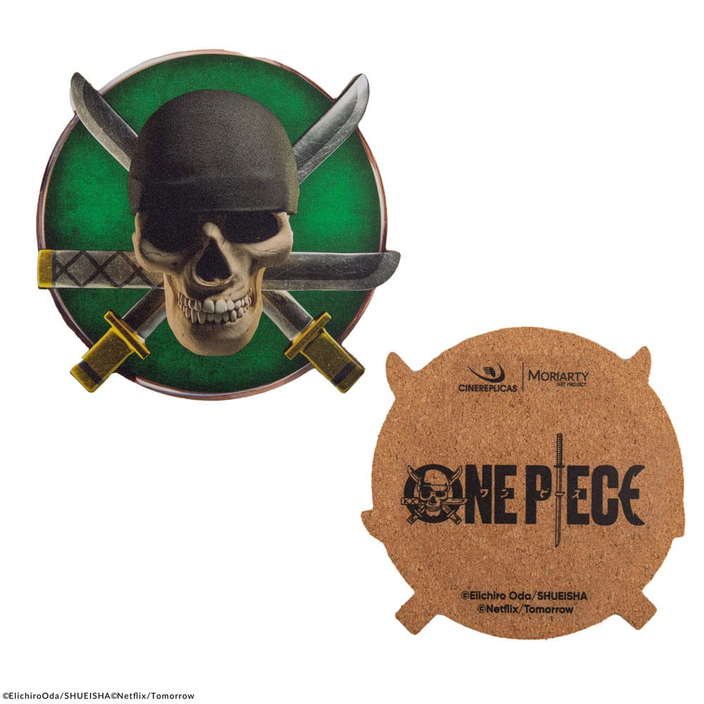 One Piece Coaster 4-Pack Characters #2 - Loaded Dice
