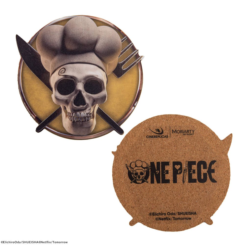 One Piece Coaster 4-Pack Characters #2 - Loaded Dice