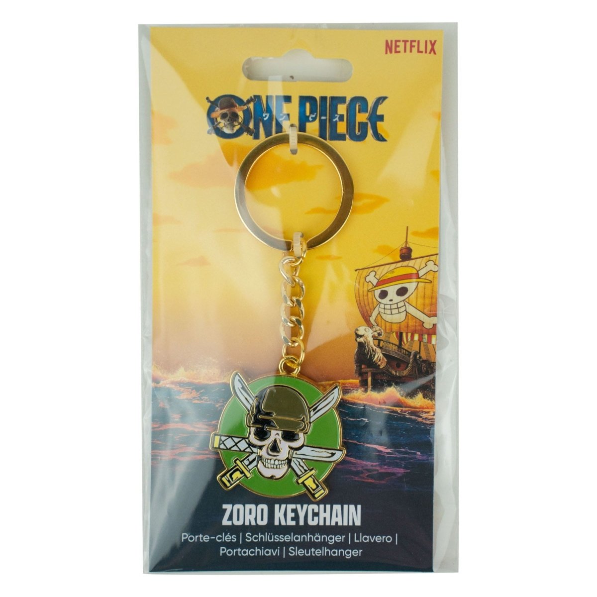 One Piece Keychain - Zoro - Loaded Dice