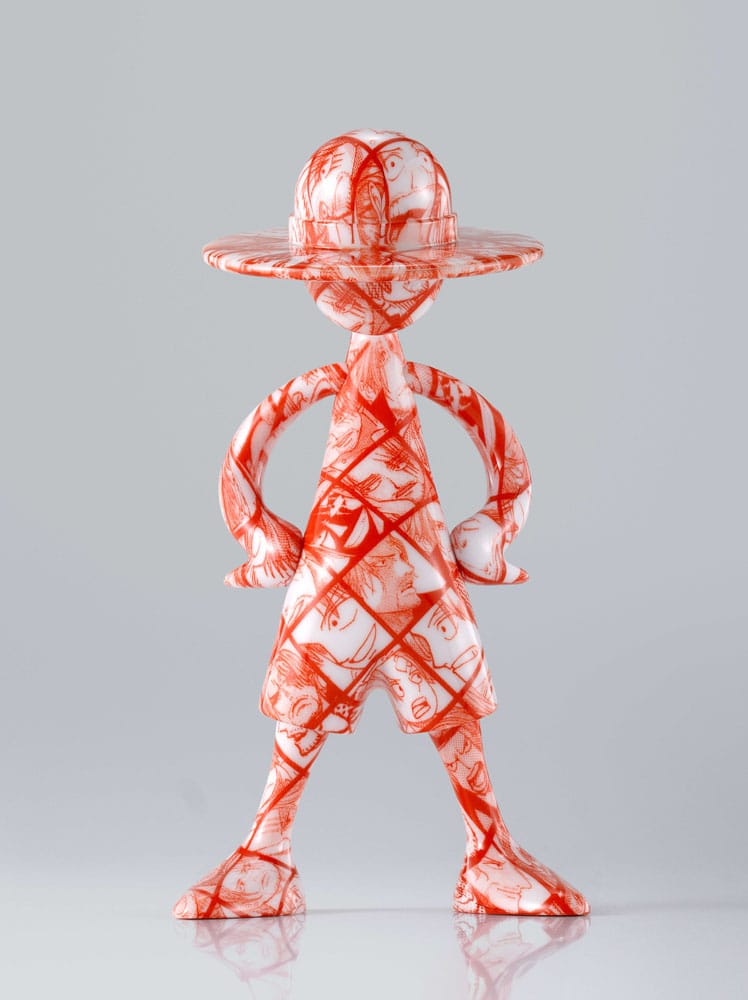 One Piece Figure Archive of Adventure Vol. 2, white figure with red pattern print