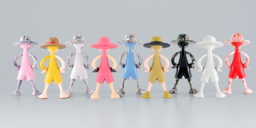 One Piece Figure Archive of Adventure Vol. 2, alternate line-up in solid colour variants