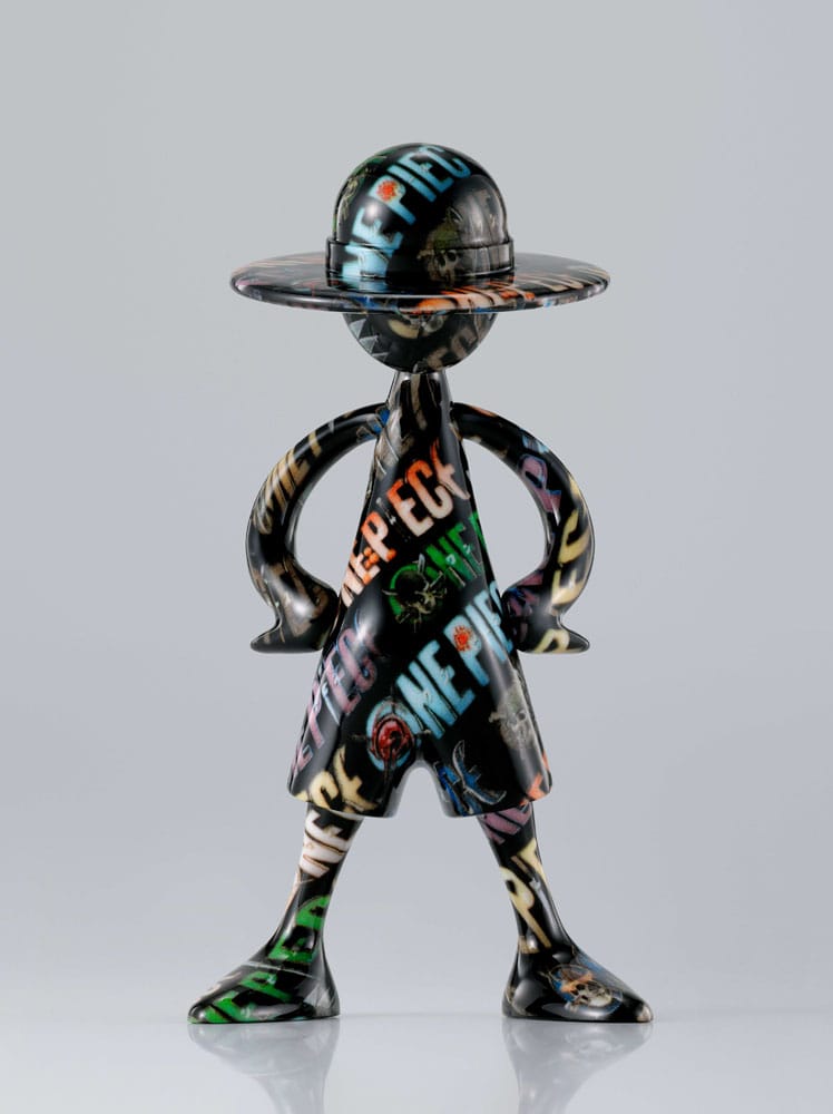 One Piece Figure Archive of Adventure Vol. 2, black figure with One Piece logo print