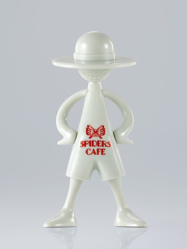 One Piece Figure Archive of Adventure Vol. 2, plain white figure with Spiders Cafe logo