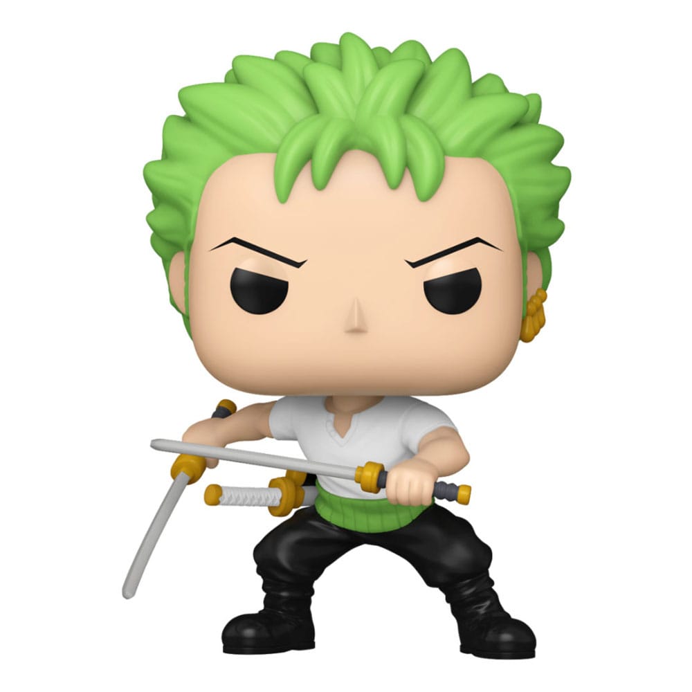 One Piece POP! Animation Vinyl Figures Zoro (Refresh) 9 cm – Sealed Case of 6 (with Chase chance)