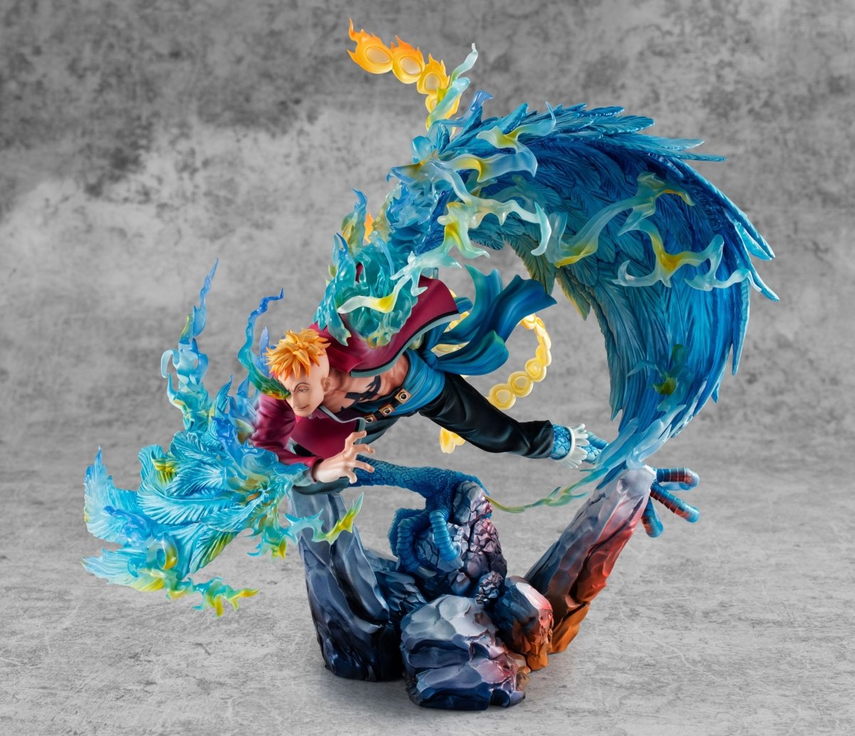 One Piece P.O.P MAS Maximum PVC Statue Marco the Phoenix Leader of 1st group of Whitebeard Pirates 32 cm - Loaded Dice
