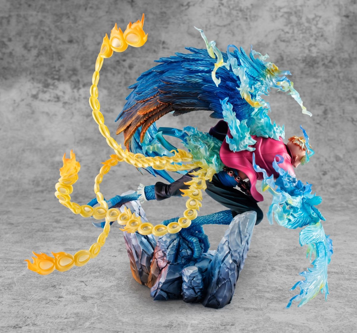 One Piece P.O.P MAS Maximum PVC Statue Marco the Phoenix Leader of 1st group of Whitebeard Pirates 32 cm - Loaded Dice
