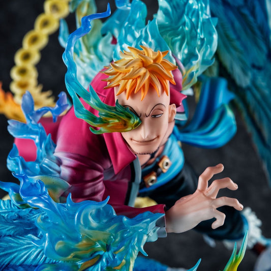 One Piece P.O.P MAS Maximum PVC Statue Marco the Phoenix Leader of 1st group of Whitebeard Pirates 32 cm - Loaded Dice