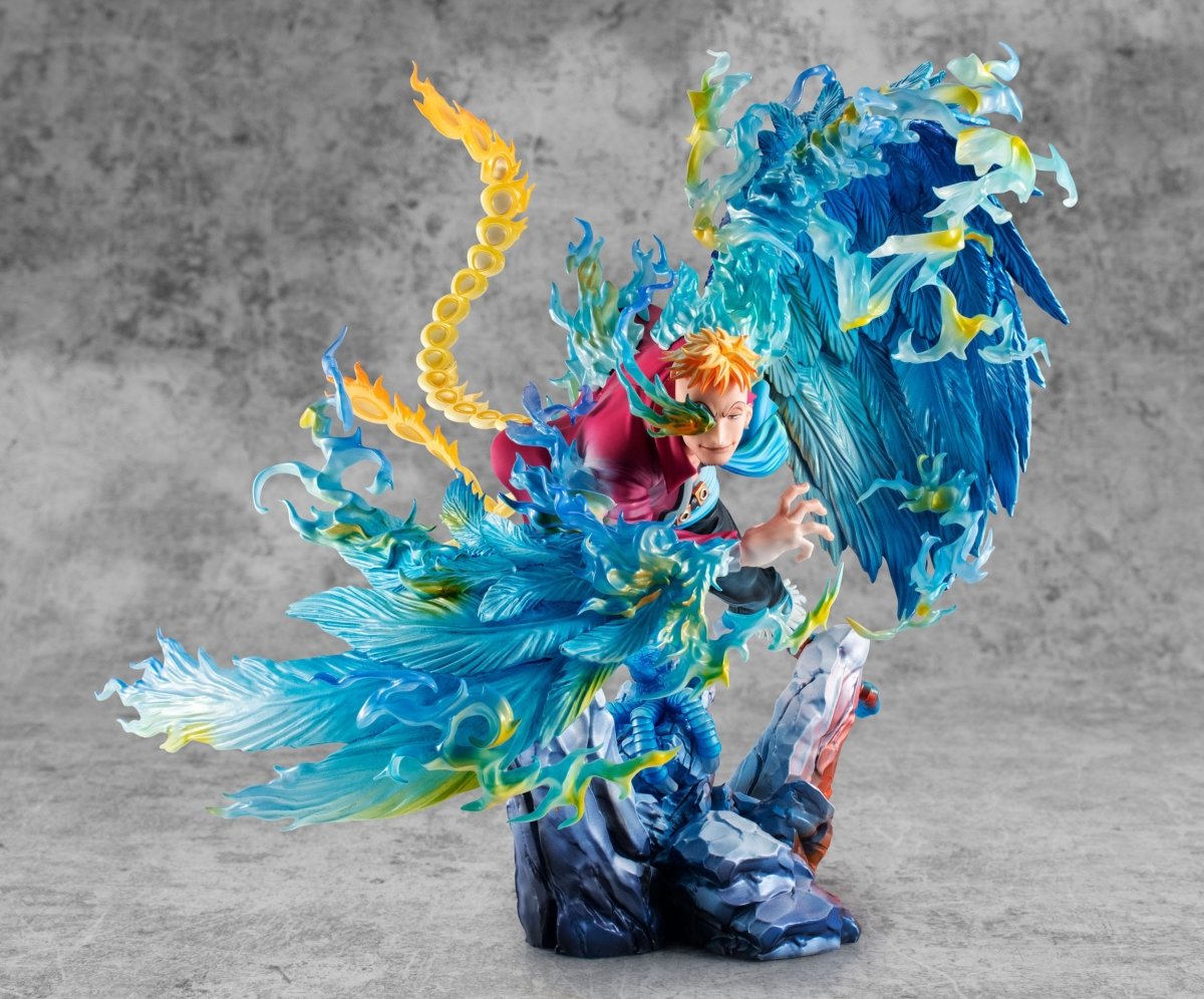 One Piece P.O.P MAS Maximum PVC Statue Marco the Phoenix Leader of 1st group of Whitebeard Pirates 32 cm - Loaded Dice