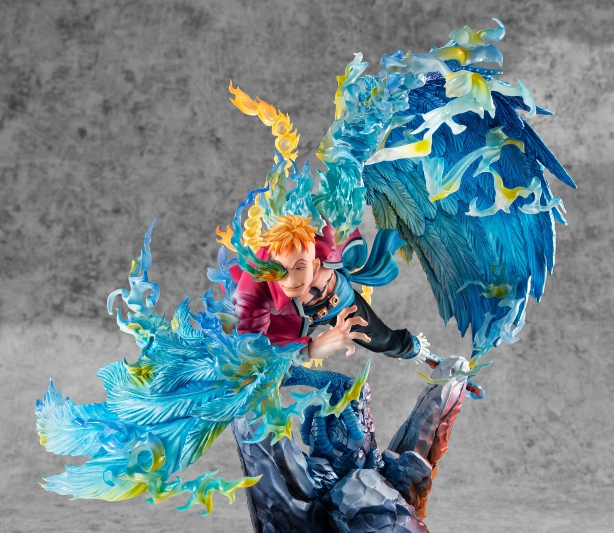 One Piece P.O.P MAS Maximum PVC Statue Marco the Phoenix Leader of 1st group of Whitebeard Pirates 32 cm - Loaded Dice