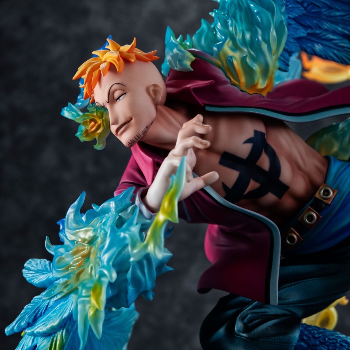One Piece P.O.P MAS Maximum PVC Statue Marco the Phoenix Leader of 1st group of Whitebeard Pirates 32 cm - Loaded Dice