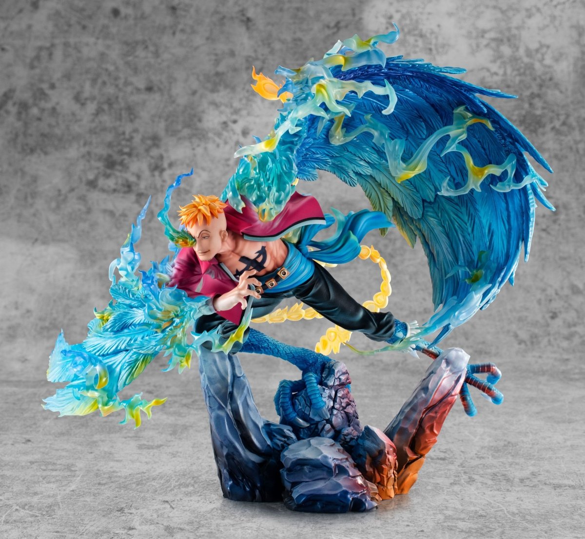 One Piece P.O.P MAS Maximum PVC Statue Marco the Phoenix Leader of 1st group of Whitebeard Pirates 32 cm - Loaded Dice