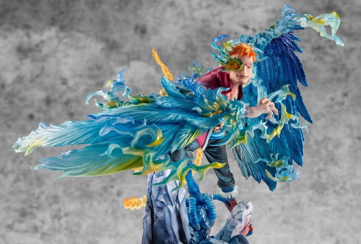 One Piece P.O.P MAS Maximum PVC Statue Marco the Phoenix Leader of 1st group of Whitebeard Pirates 32 cm - Loaded Dice