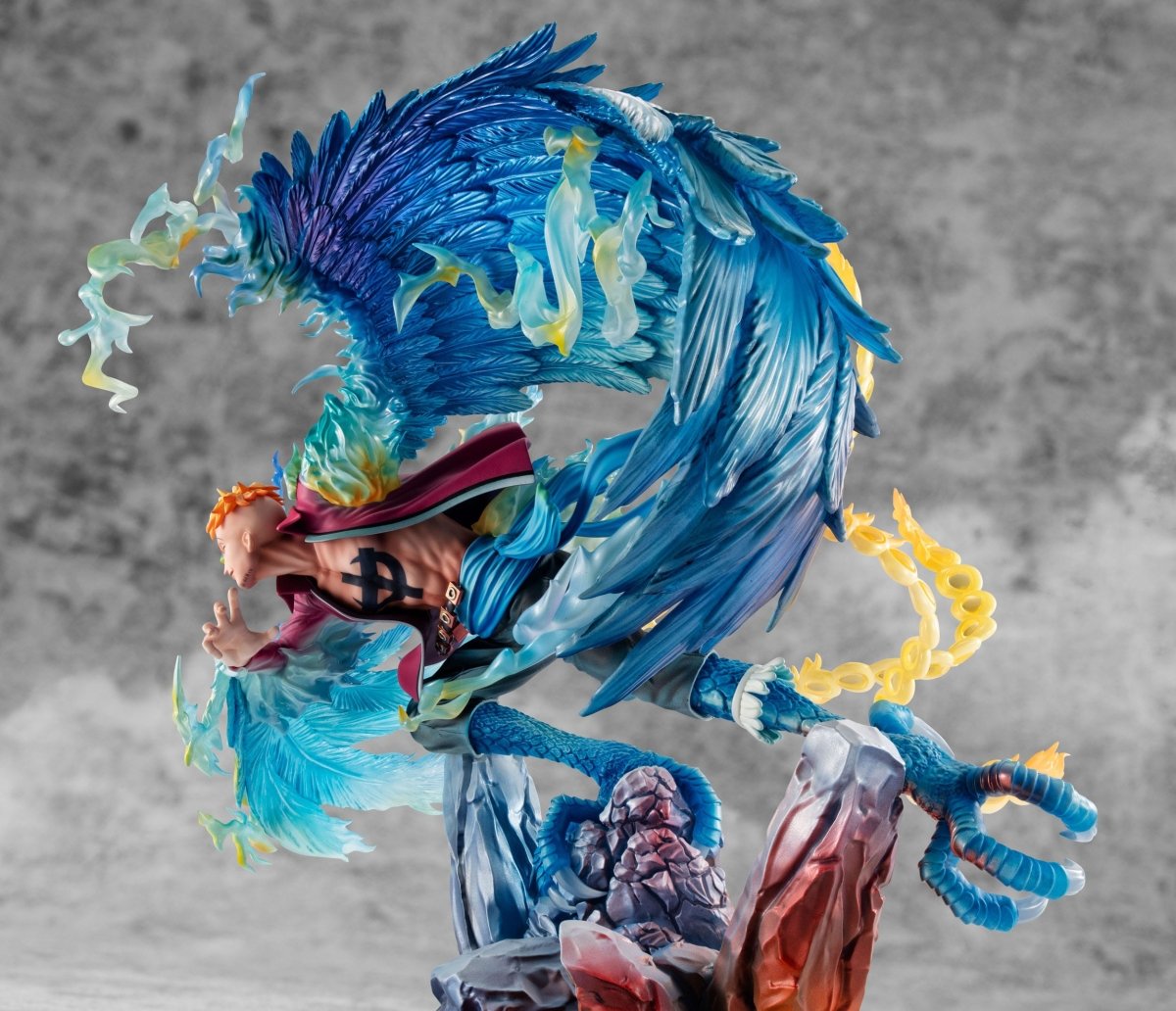 One Piece P.O.P MAS Maximum PVC Statue Marco the Phoenix Leader of 1st group of Whitebeard Pirates 32 cm - Loaded Dice