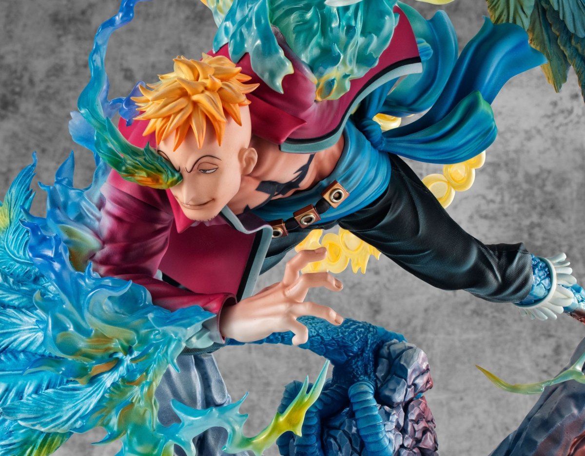One Piece P.O.P MAS Maximum PVC Statue Marco the Phoenix Leader of 1st group of Whitebeard Pirates 32 cm - Loaded Dice