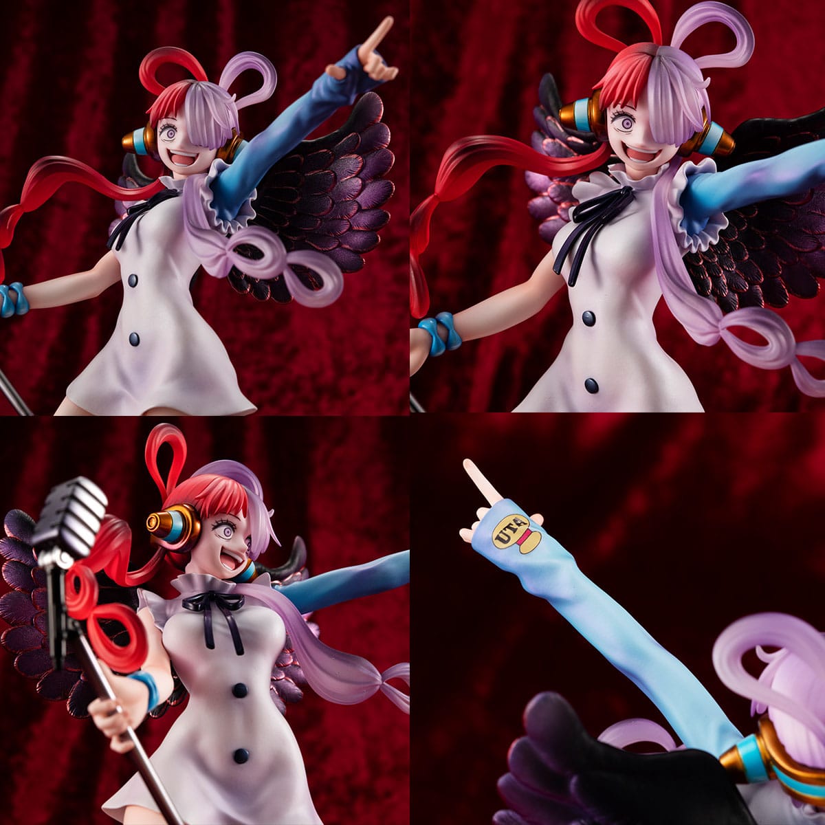 One Piece Red P.O.P PVC Statue Diva of the world Uta 23 cm - Loaded Dice