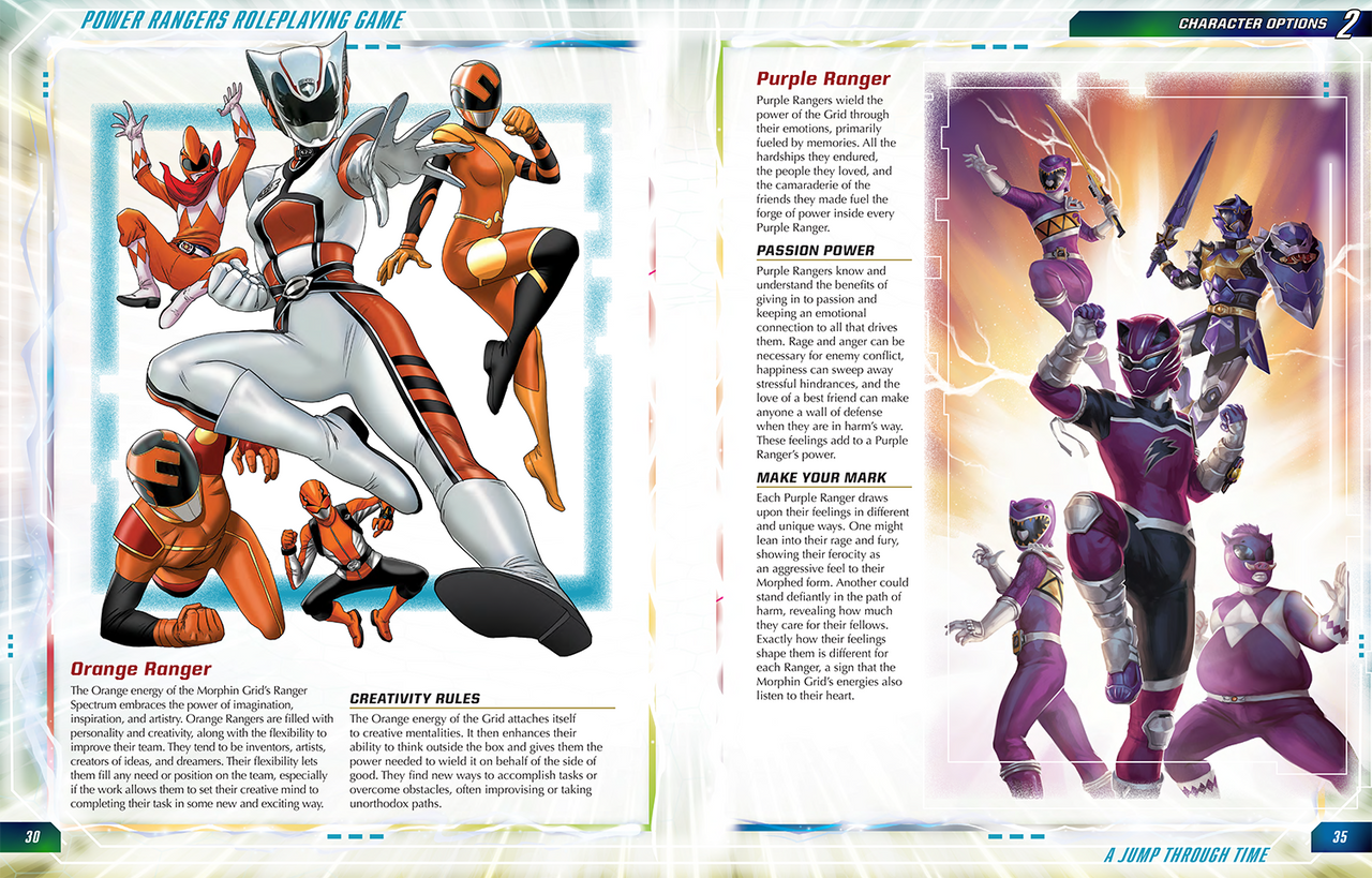Power Rangers Roleplaying Game : A Jump Through Time Sourcebook - Loaded Dice