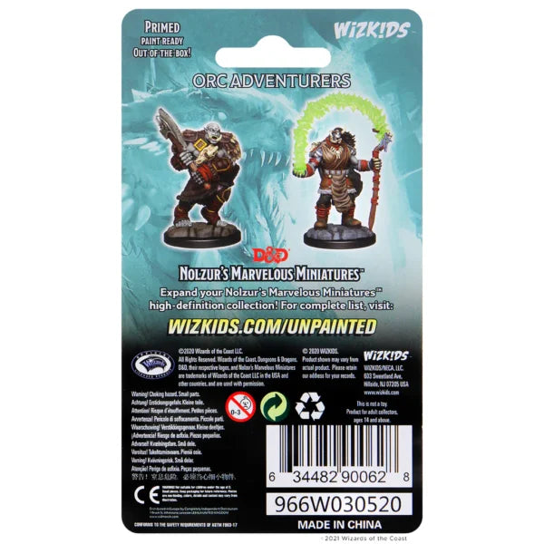 D&D Nolzurs Marvelous Miniatures: Orc Adventurers - Wave 12 - Loaded Dice