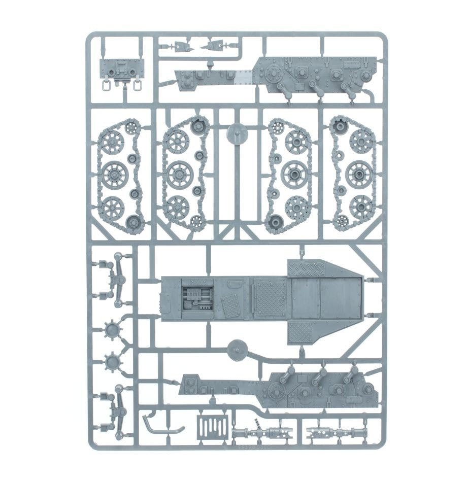 Orks Battlewagon unpainted plastic sprue, frame 4 of 5
