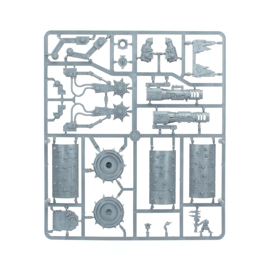 Orks: Battlewagon sprue contents - Loaded Dice