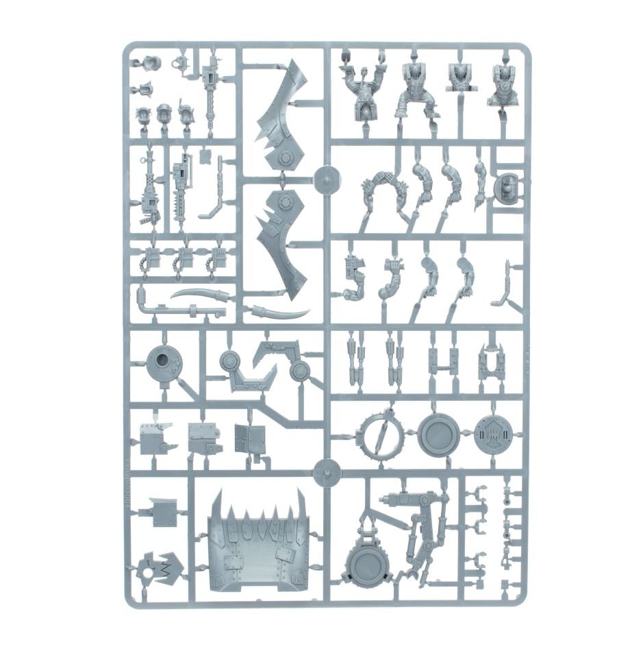 Orks: Battlewagon sprue contents - Loaded Dice