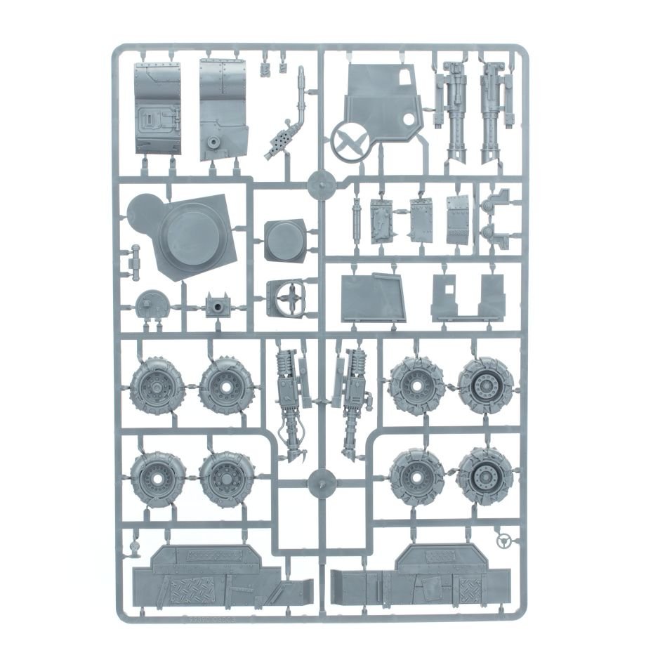 Orks: Battlewagon sprue contents - Loaded Dice
