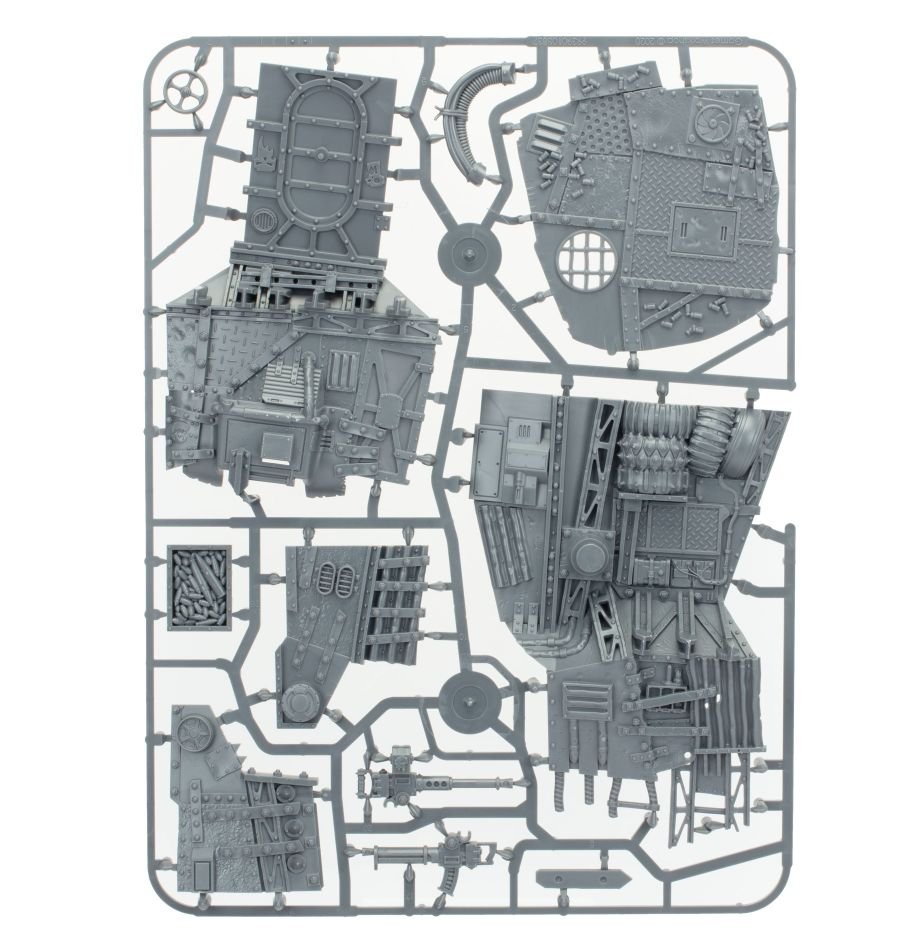 Orks: Big 'Ed Bossbunka sprue contents - Loaded Dice