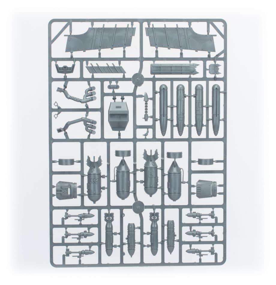 Orks: Dakkajet sprue contents - Loaded Dice