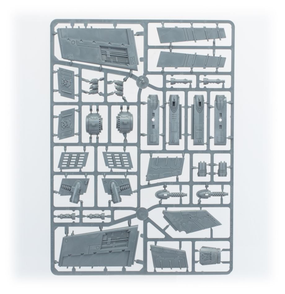 Orks: Dakkajet sprue contents - Loaded Dice