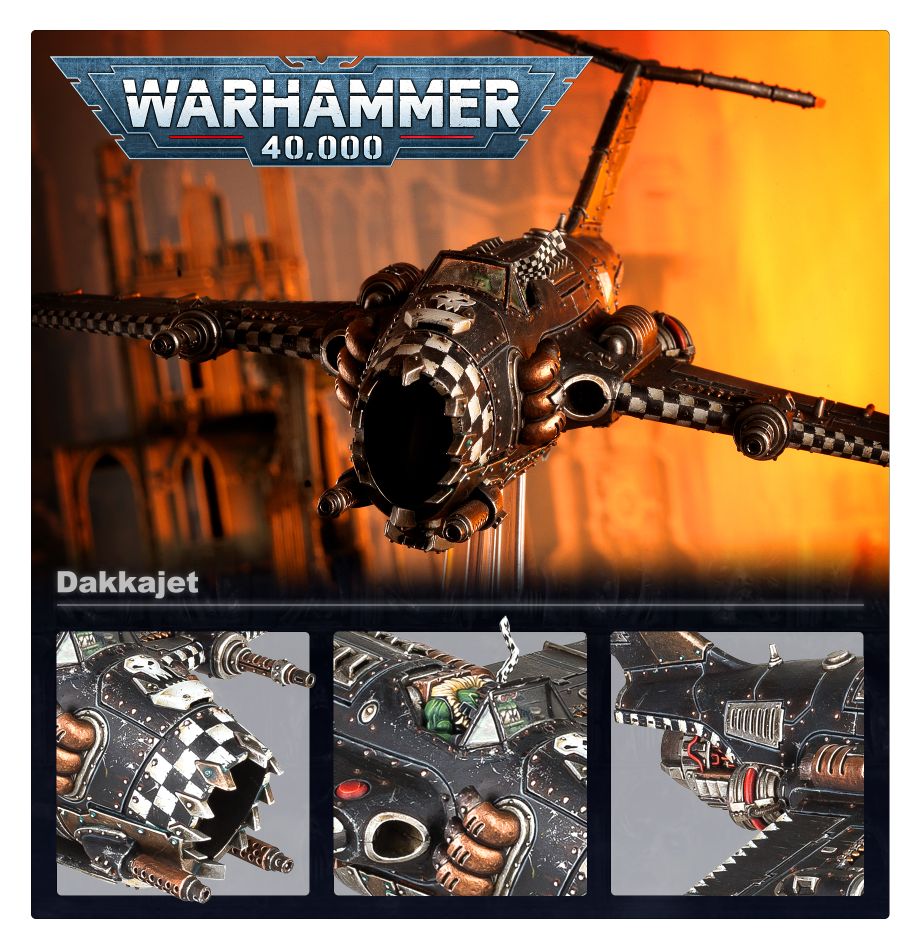 Orks: Dakkajet model detail - Loaded Dice