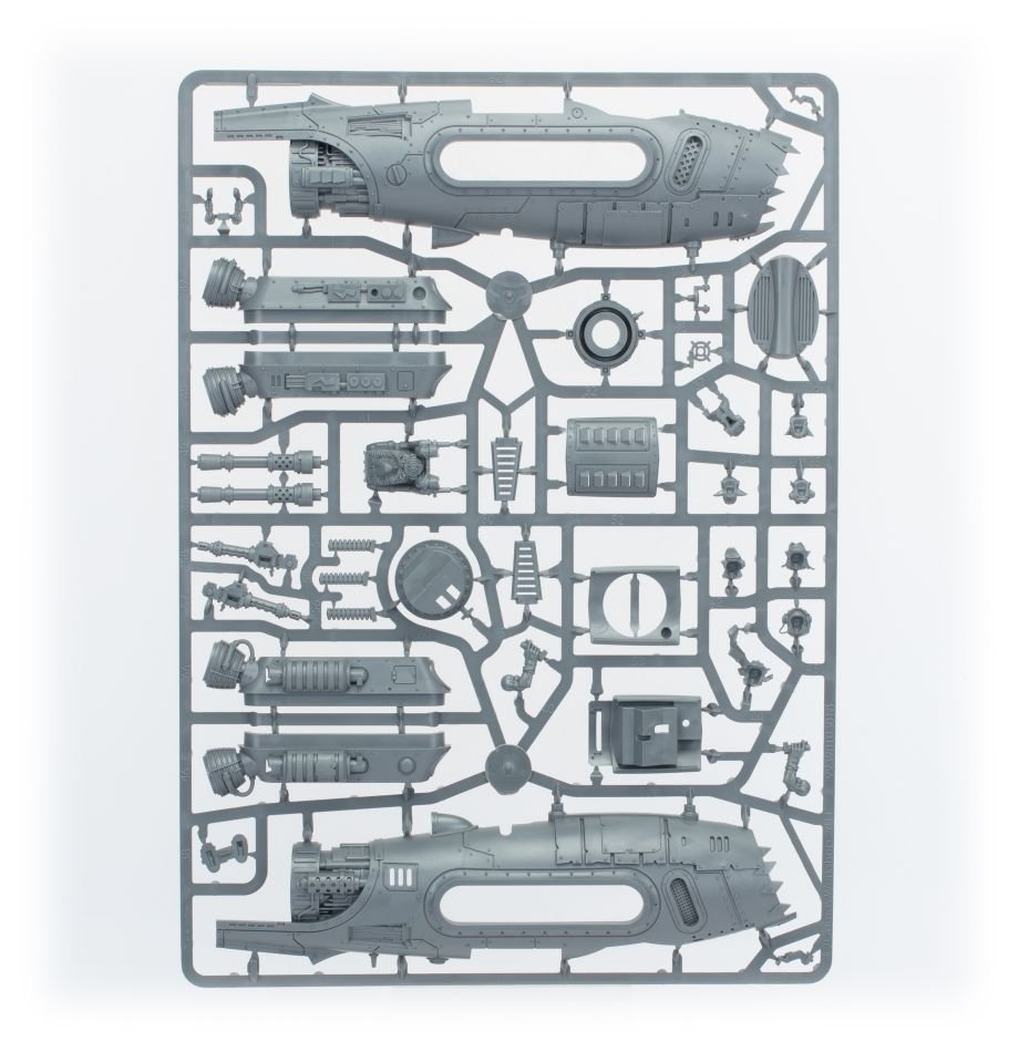 Orks: Dakkajet sprue contents - Loaded Dice