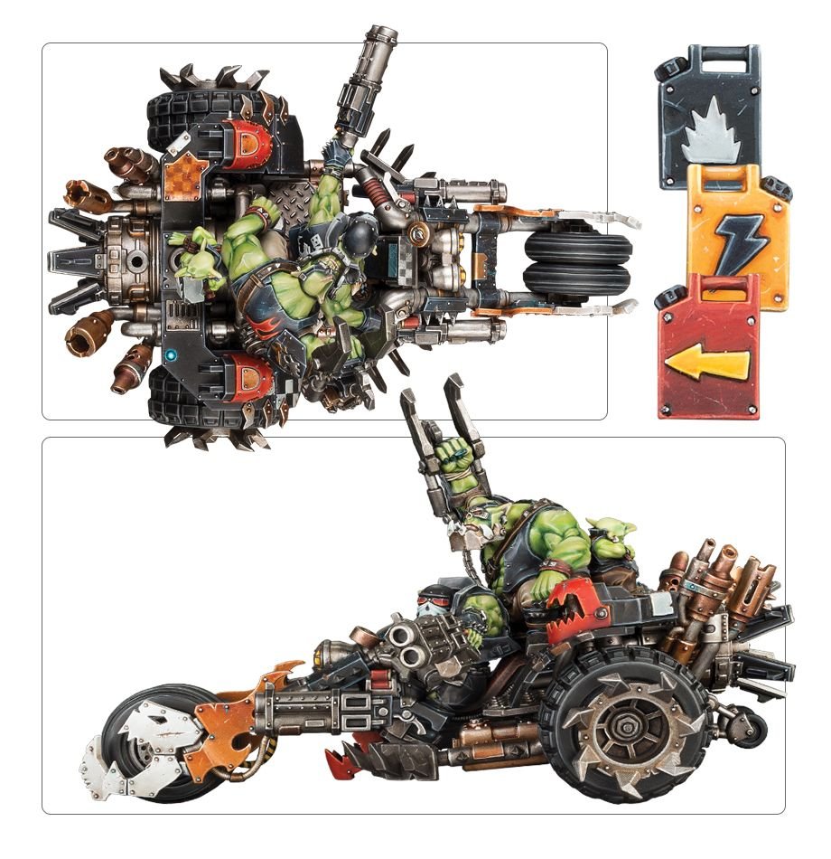 Orks: Deffkilla Wartrike - Loaded Dice