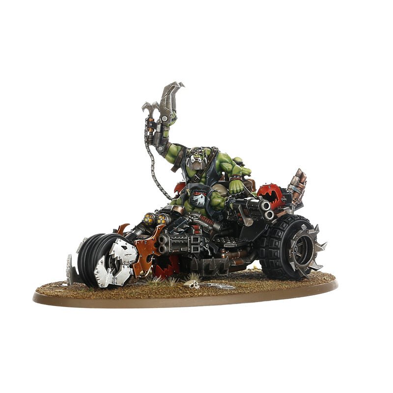 Orks: Deffkilla Wartrike painted miniature - Loaded Dice