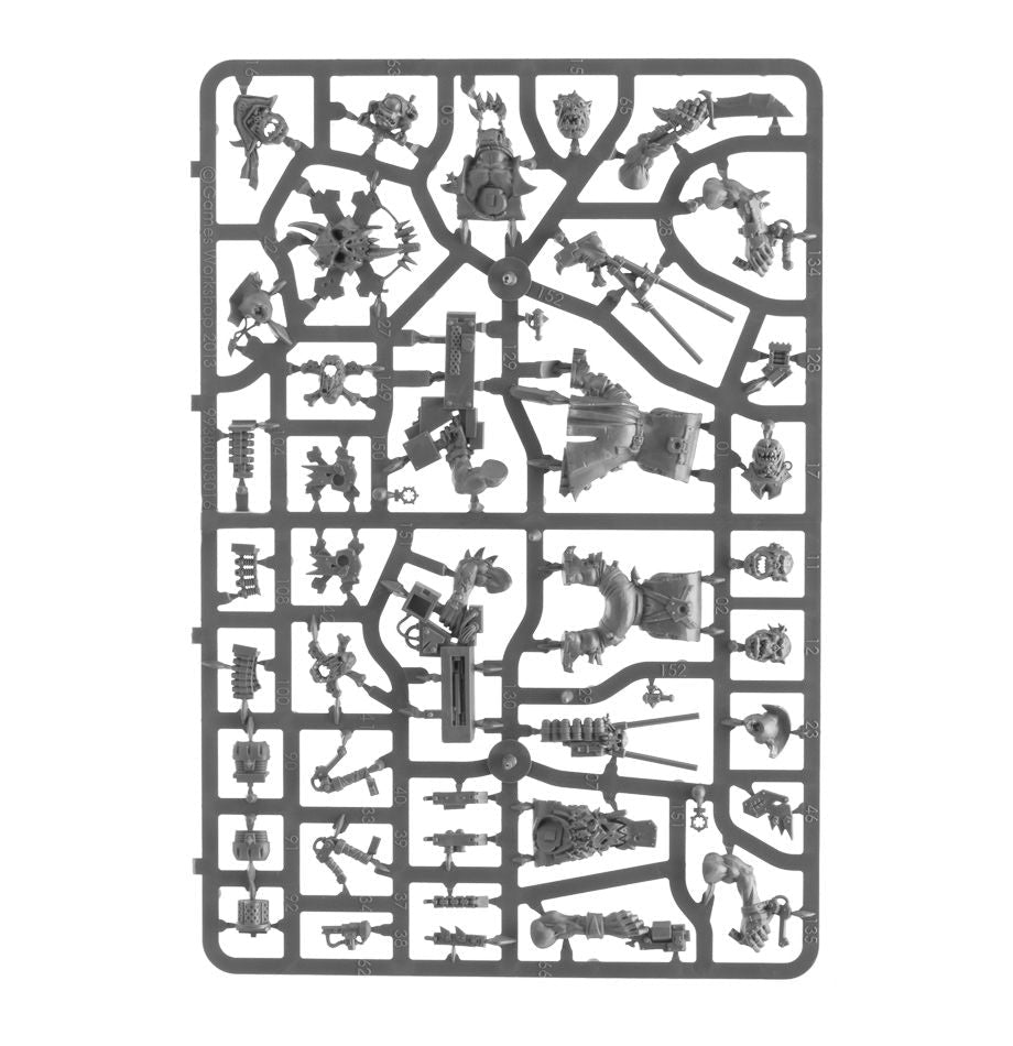 Orks: Flash Gitz sprue contents - Loaded Dice