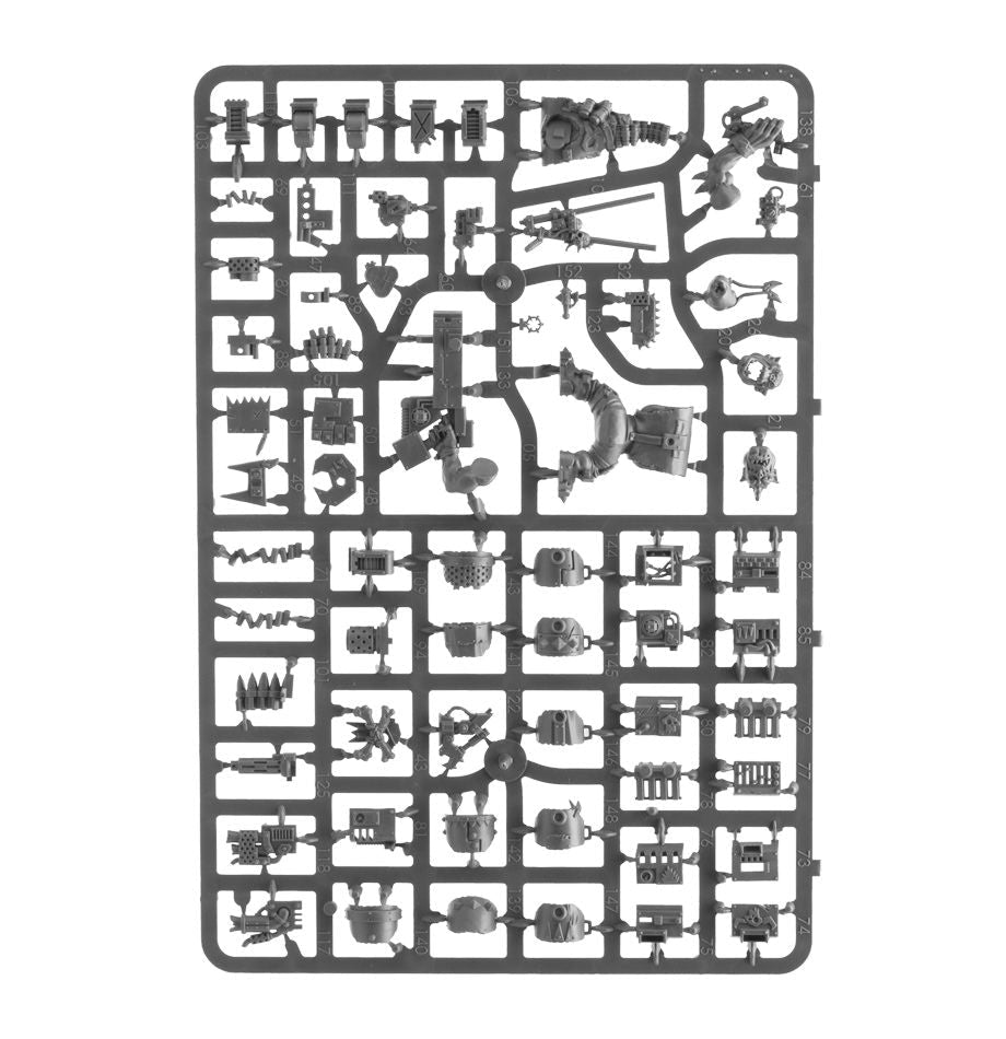Orks: Flash Gitz sprue contents - Loaded Dice