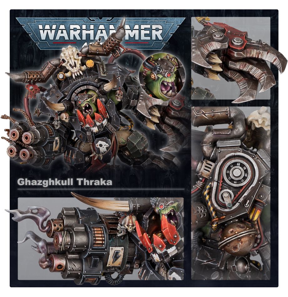 Orks: Ghazghkull Thraka model detail - Loaded Dice