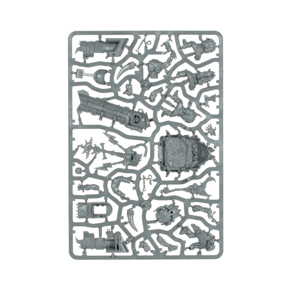 Orks: Kill Rig sprue contents - Loaded Dice