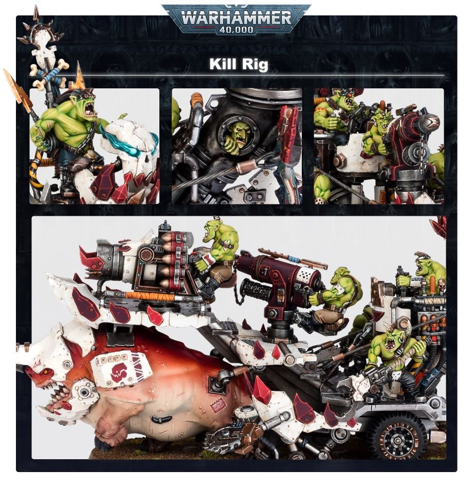 Orks: Kill Rig model detail - Loaded Dice